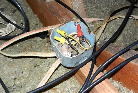 exposed junction box in attic|electrical junction box requirements.